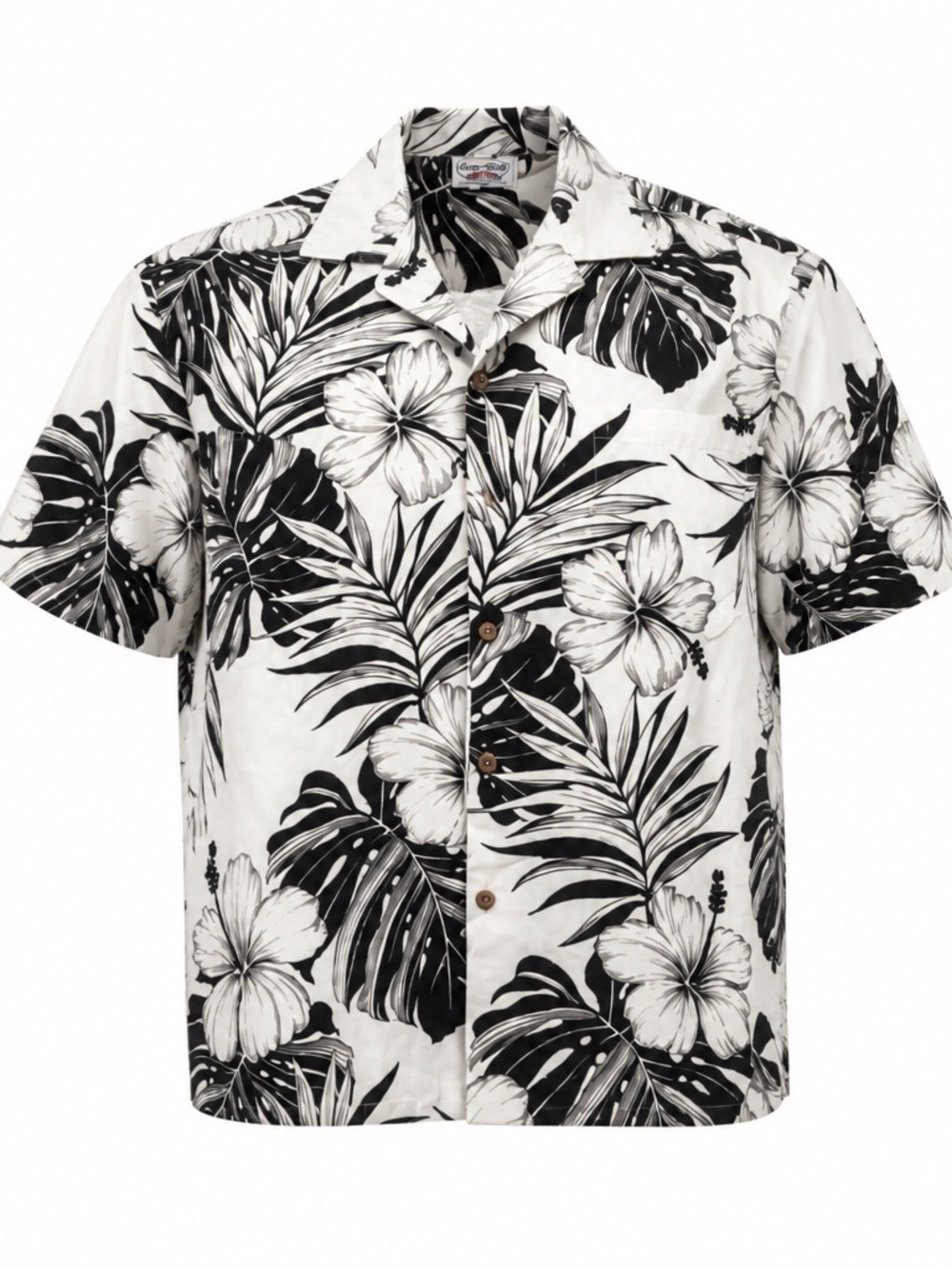 Pacific Legend MADE IN HAWAII Aloha Shirt / Hawaiian shirt sz XL Floral Print